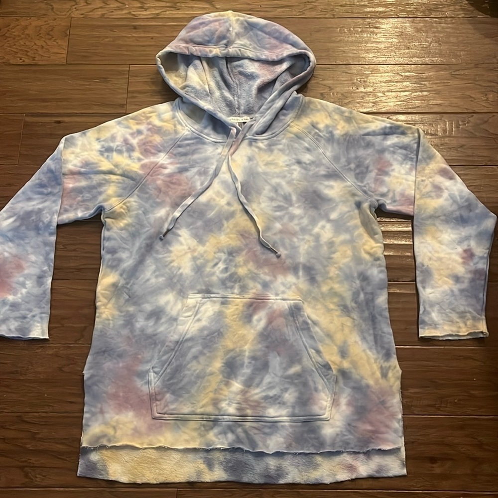 Young Fabulous & Broke Tie Dyed Hoodie Size M